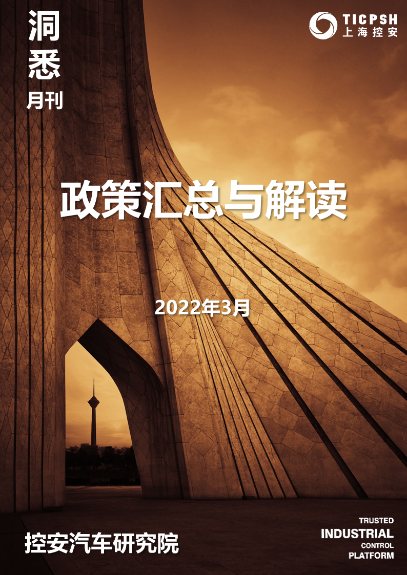 《洞悉_政策汇总与解读》（3月）